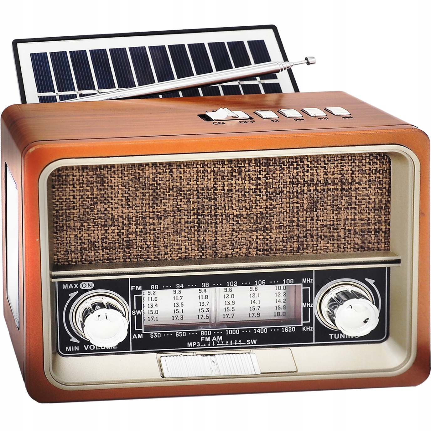RADIO KUCHENNE AKUMULATOR PRZNOŚNE BLUETOOTH USB FM STYLOWE RETRO VINTAGE Zasilanie sieciowo-bateryjne