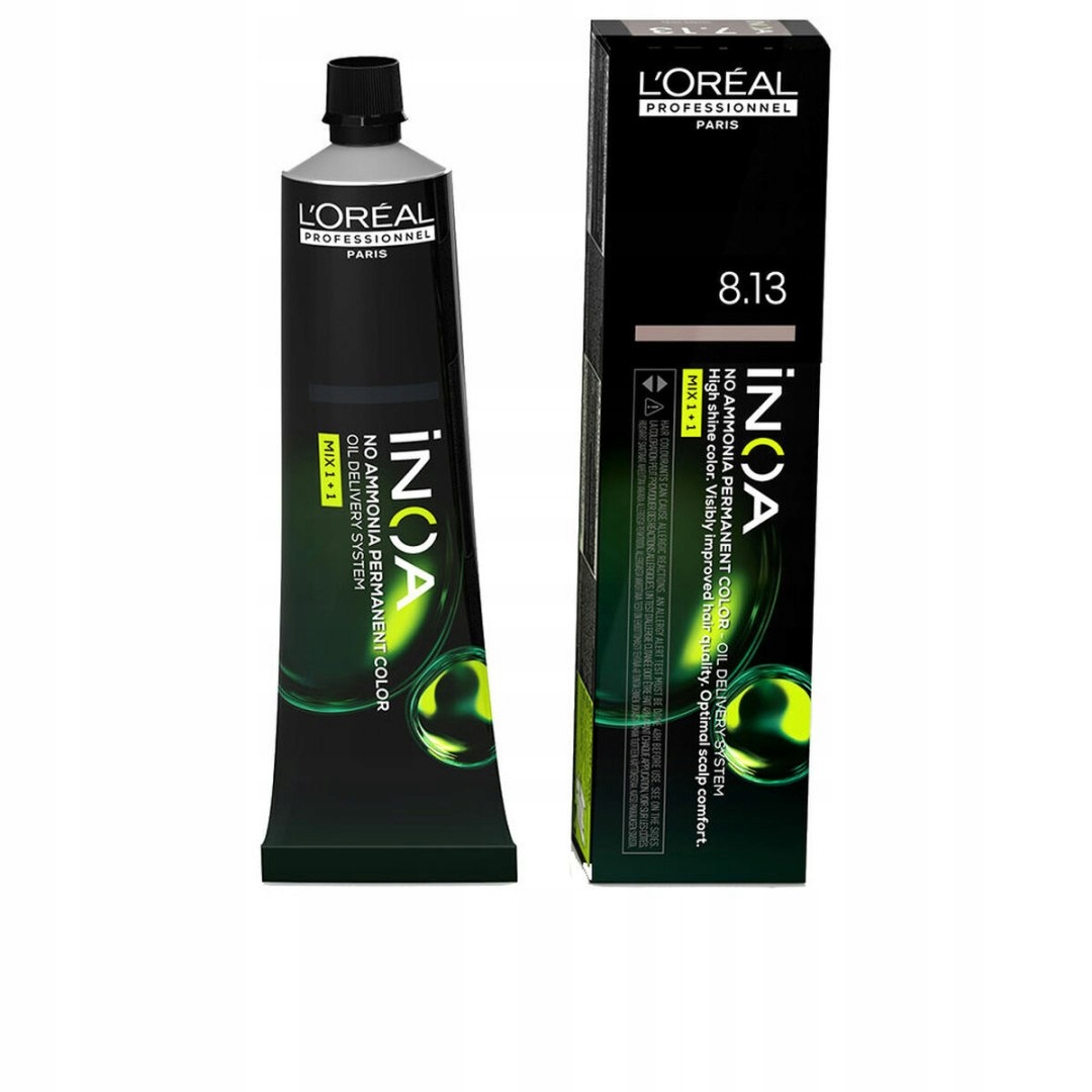 Trvalé barvení L'Oreal Professionnel Paris Inoa N 8.13 60 g