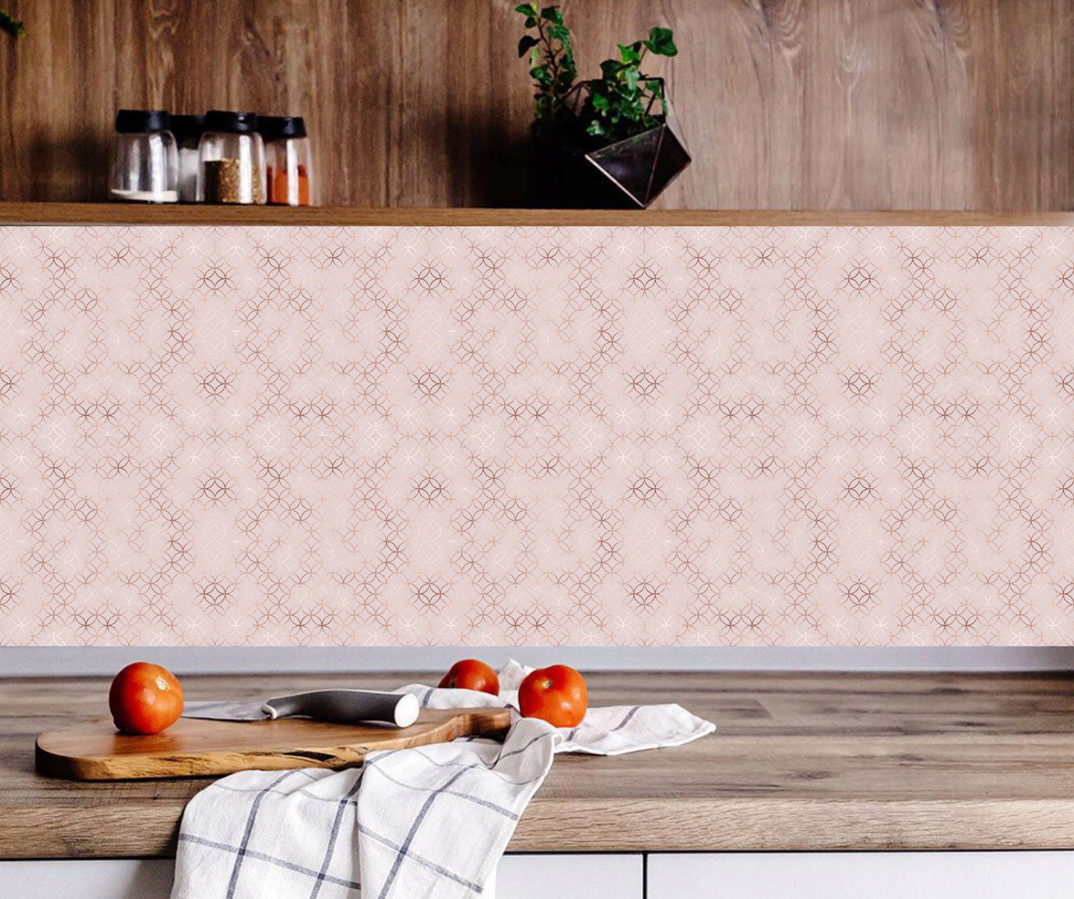 Kafelki PCV samoprzylepne 15cm Róż Złoto Orientale Kod producenta panel winylowy