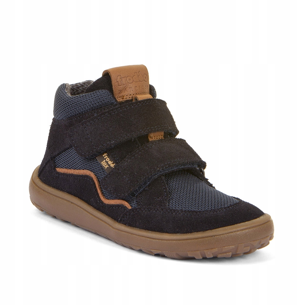 Trzewiki Froddo G3110266 dark blue barefoot chłopięce na rzepy roz. 30
