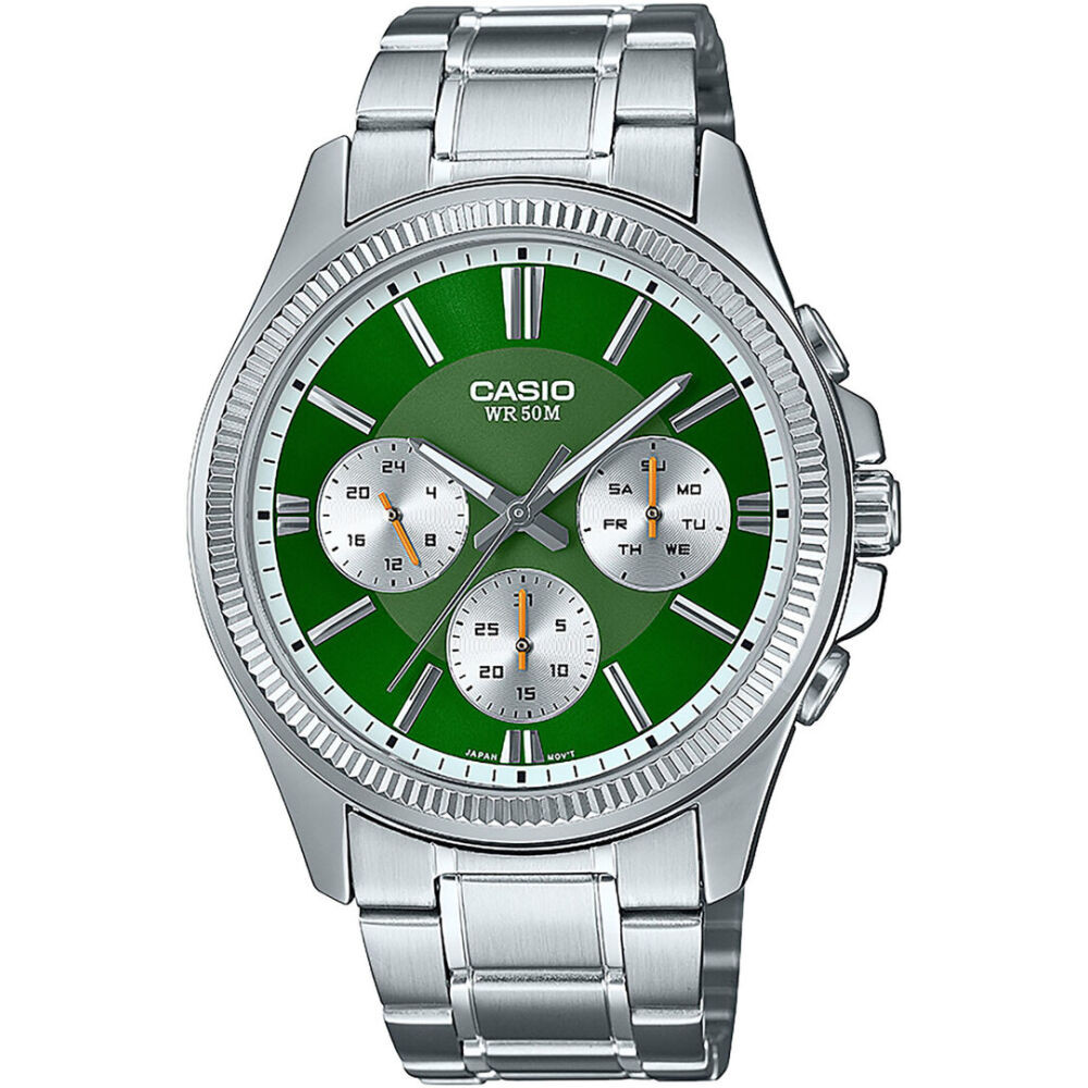 Pánské Hodinky Casio MTP-1375PD-3AVEF stříbrné