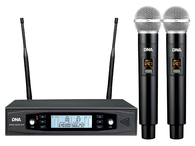 System bezprzewodowy DNA Event Vocal Set