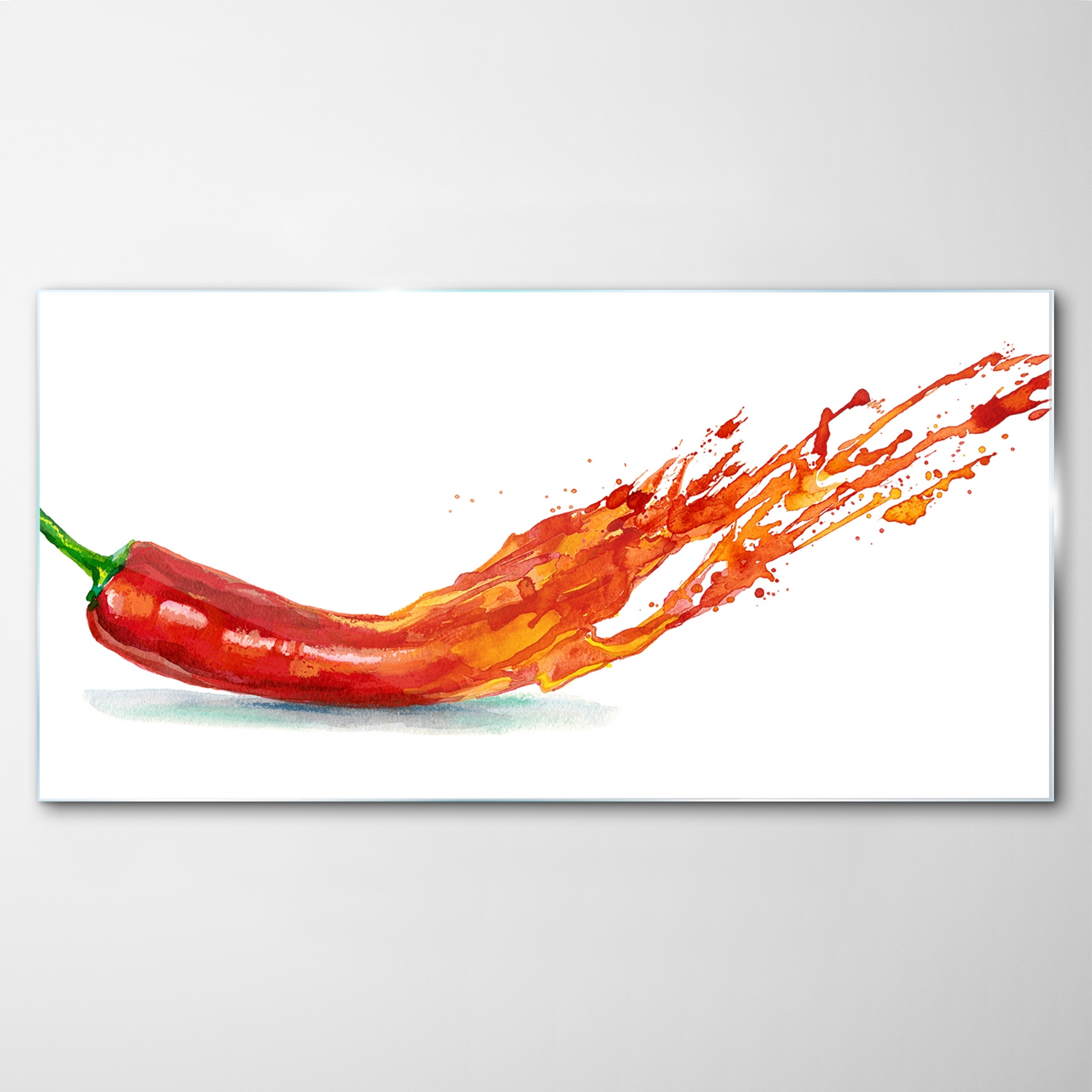 

Obraz Szklany Dekor Papryczka Chili Kuchnia 140x70