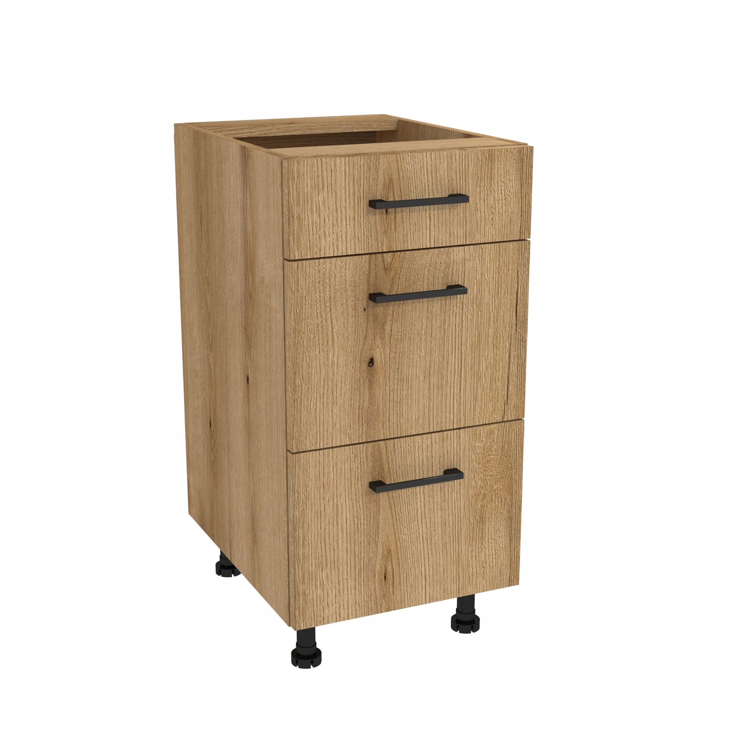 Kuchynská skrinka s zásuvkami Slim 40 Capri Dub Evoke predný Dub Evoke