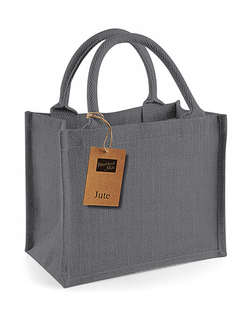 EKO TORBA Z JUTY WESTFORD MILL MINI W412 GRAFITOWA
