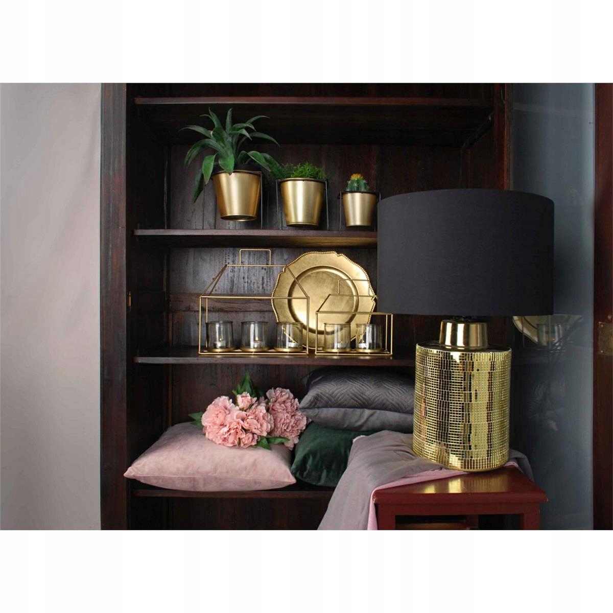 SWEN GOLD osłonka na stojaku 14xh14cm — 5