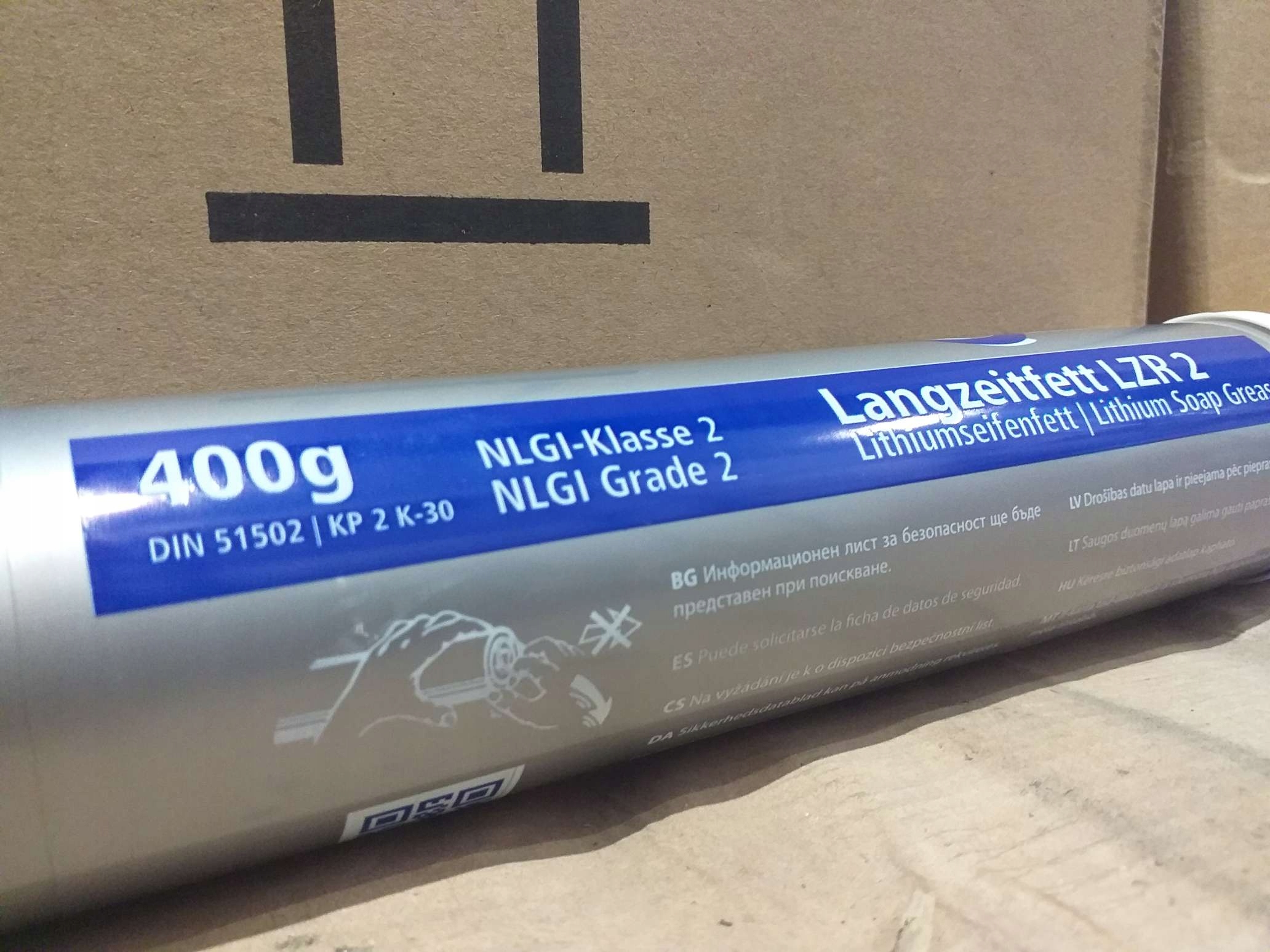 Smar Kajo LZR 2 400 g Numer katalogowy producenta 61320024