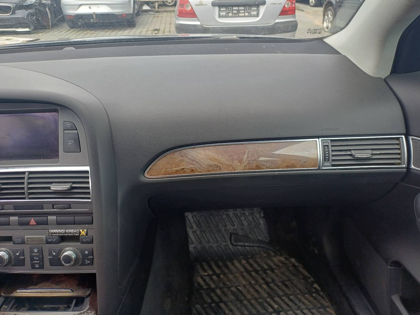running board airbag POSTRZALOWY cockpit AUDI A6 C6