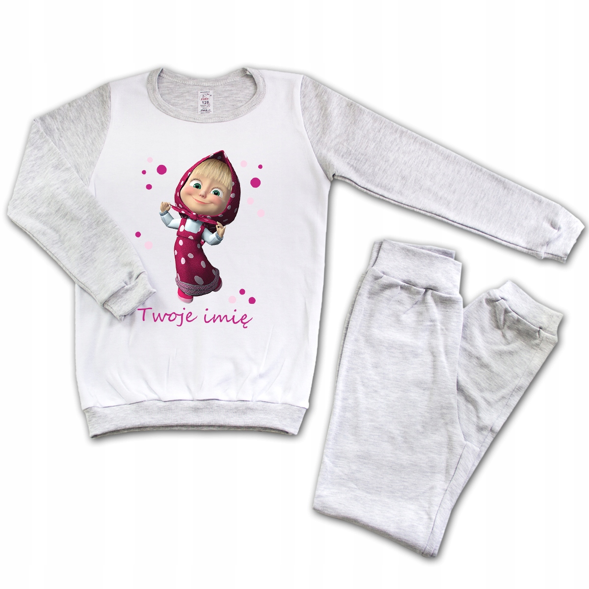 

Piżama Długi Rękaw 110 Masha Niedzwiedz 3 Imie