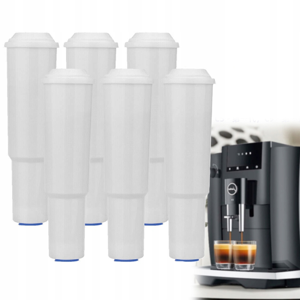 6 x vodních filtrů kompatibilních s Jura Impressa pro Jura White 60209