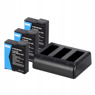 Newell Sdc-usb-c ładowarka 3-kanałowa 3x BCX-204 do Osmo Action