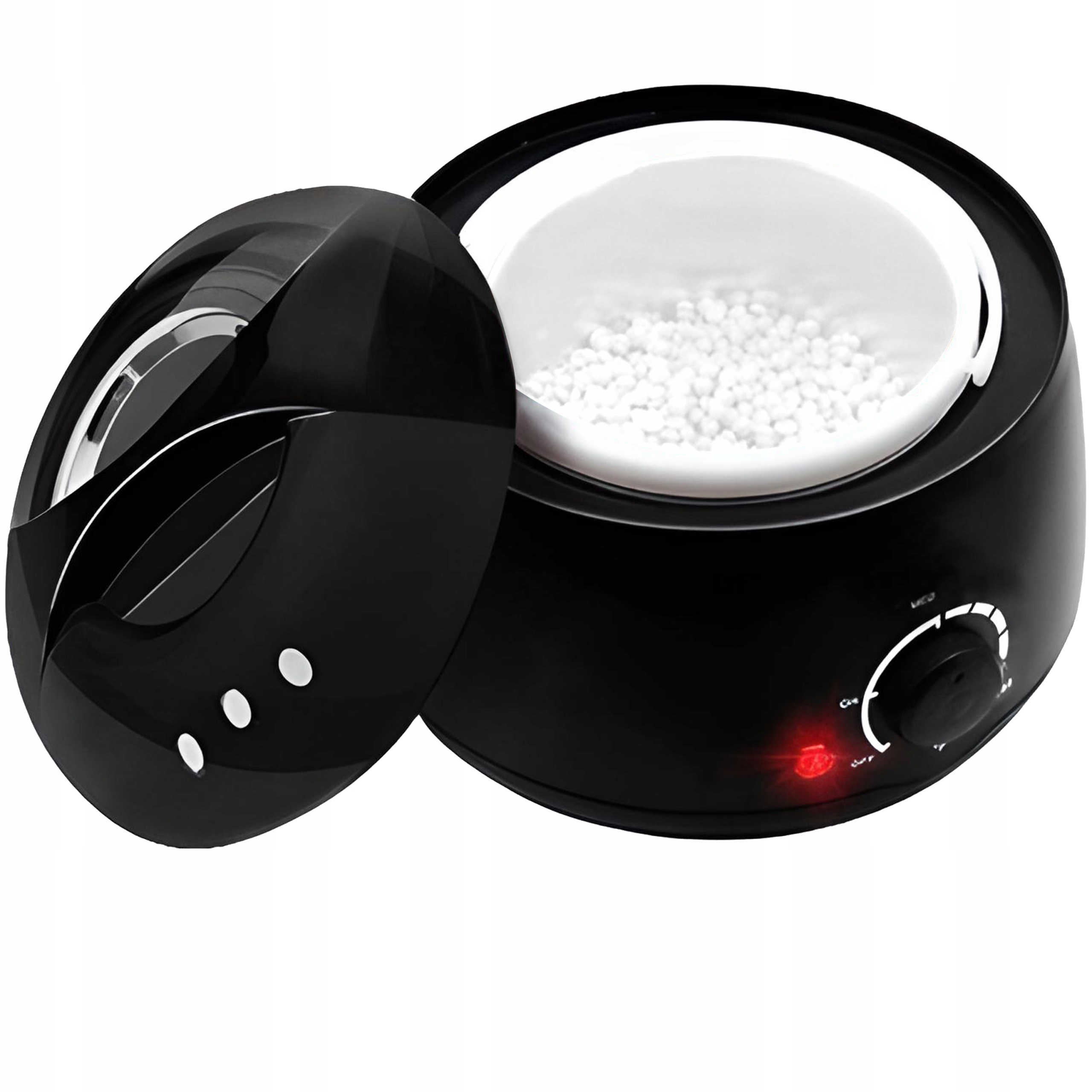 PODGRZEWACZ WOSKU TWARDY WOSK x 6 ZESTAW DEPILACJA 600G + 10 PATYCZKÓW Marka Retoo