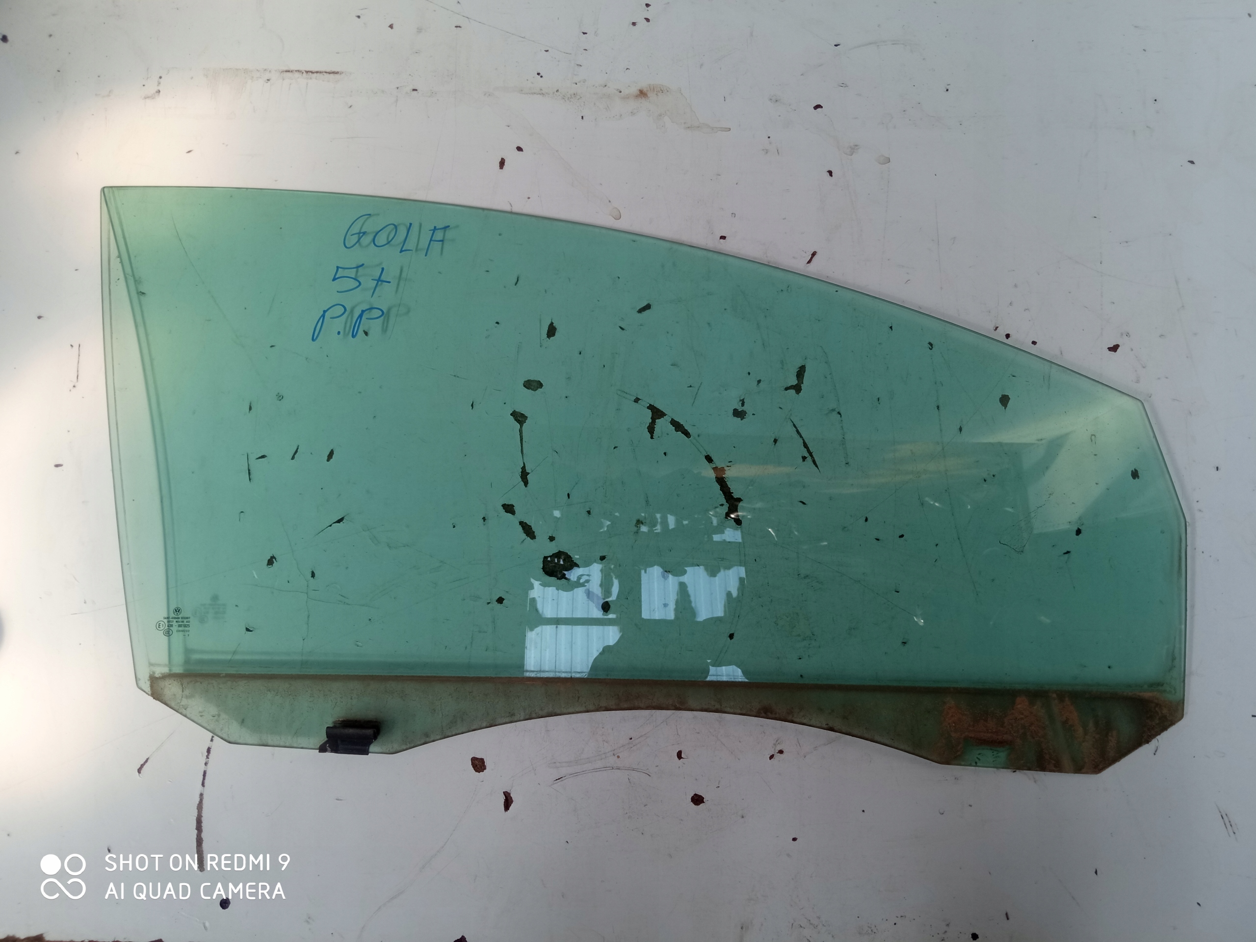 VW GOLF 5 V plus + window door right front right
