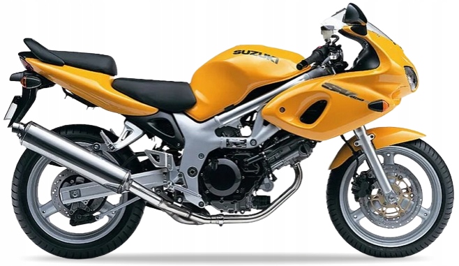 Samolepky Na Motocykl Juula Pro Suzuki Sv 650 S 1999 Žluté Y9F