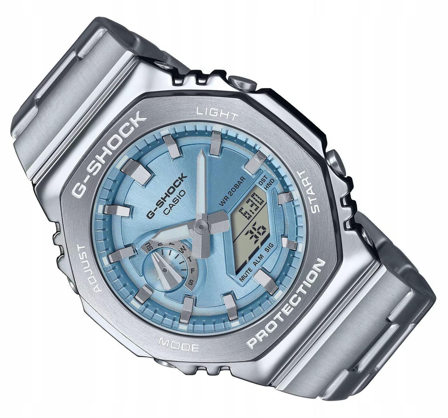 Sportovní Pánské Odolné Hodinky Casio G-shock G-steel GM-2110D-2AER