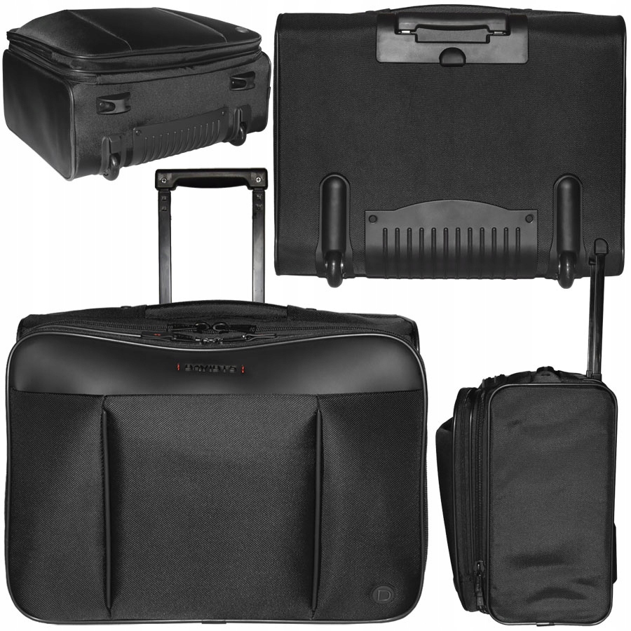 Davidt's Klasická Taška Pilotka Na Kolečkách, Kapsa Na Notebook