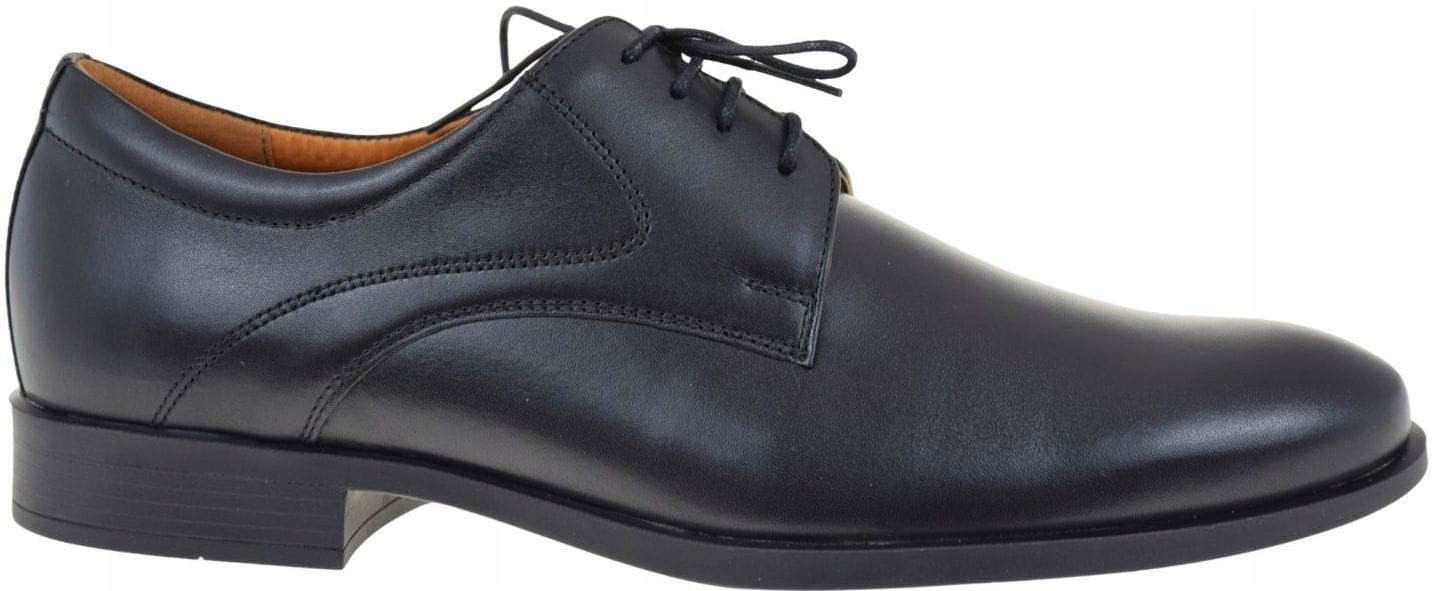 Pánské kožené polobotky, elegantní prémiová obuv Agda 893 VEL.46