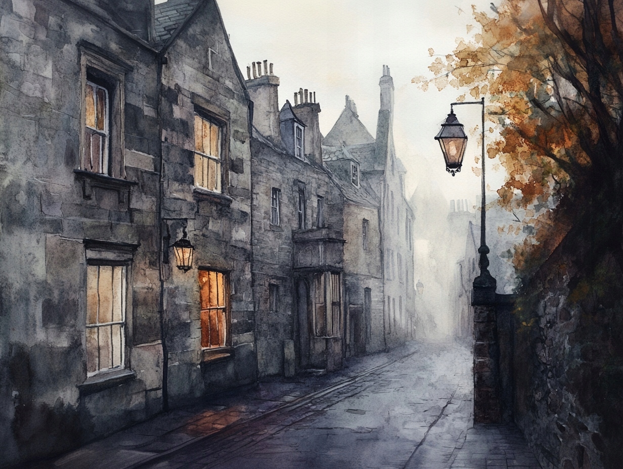 Obraz Na Plátně Canvas Město Skotsko Edinburgh Večer Soumrak 100x75
