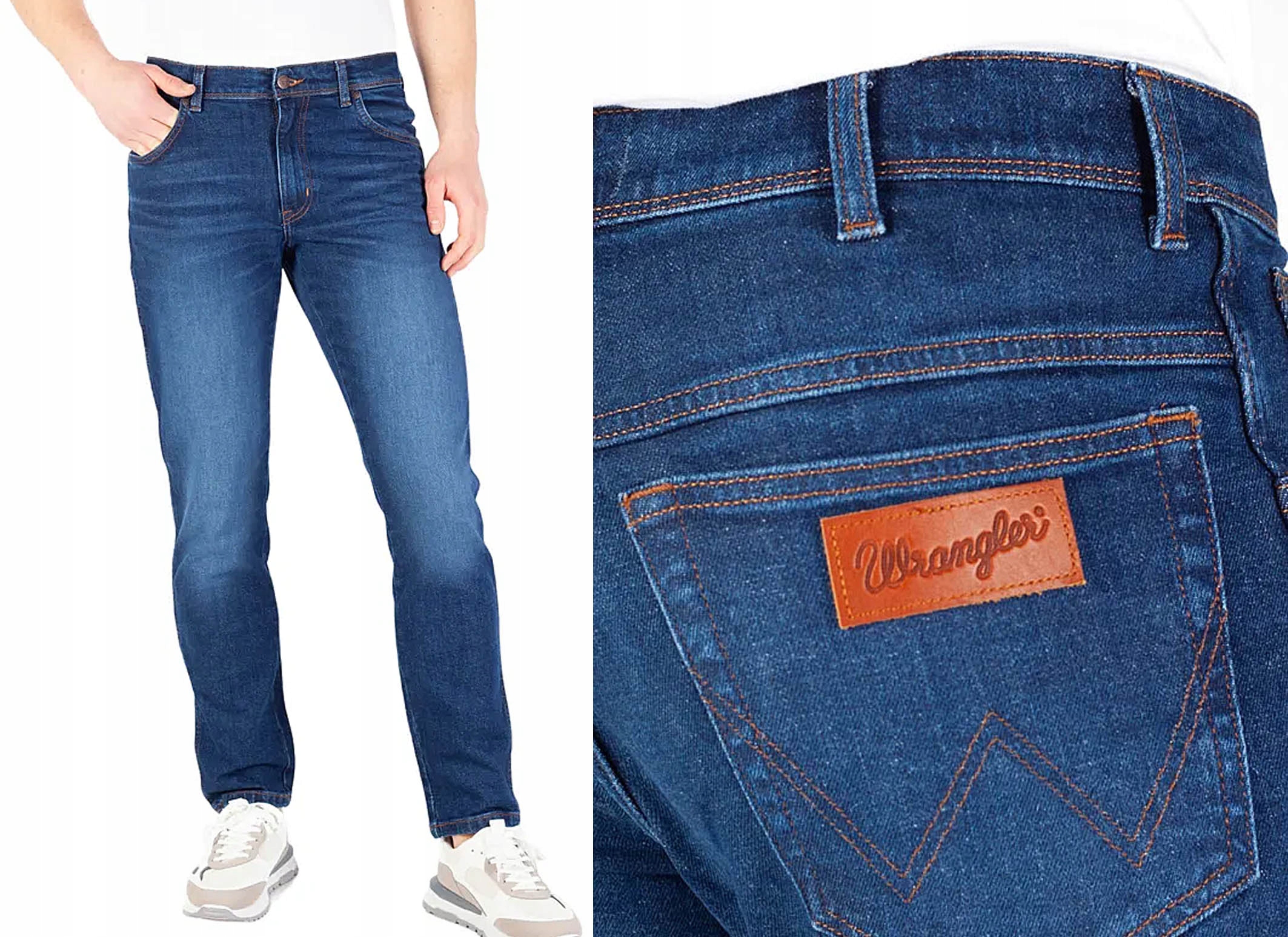 Wrangler Texas pánské zúžené džínové kalhoty Soul klasické W36 L32