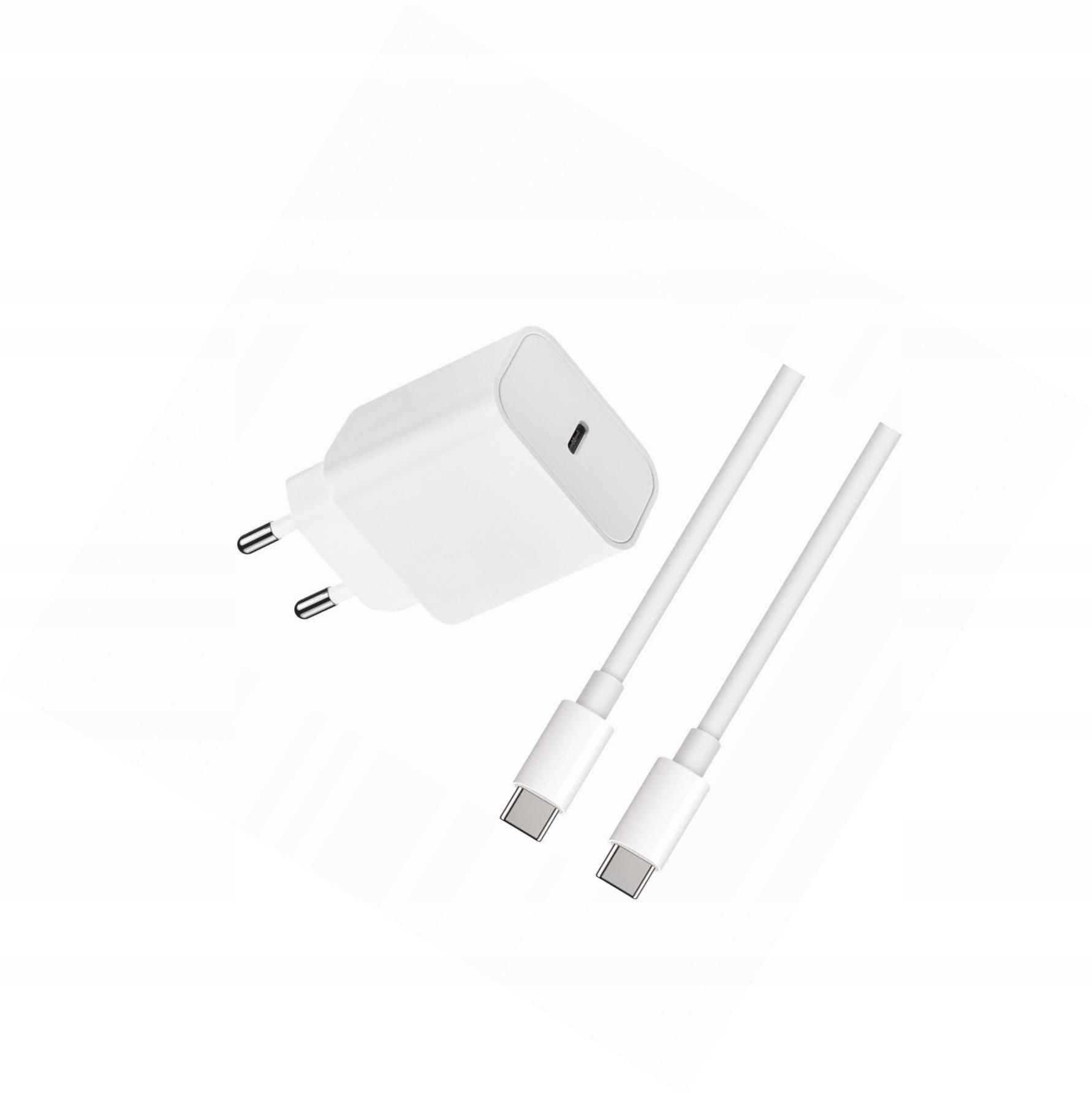 Ładowarka Usb-c 20W z długim kablem 2m do Oppo Reno 5 5G