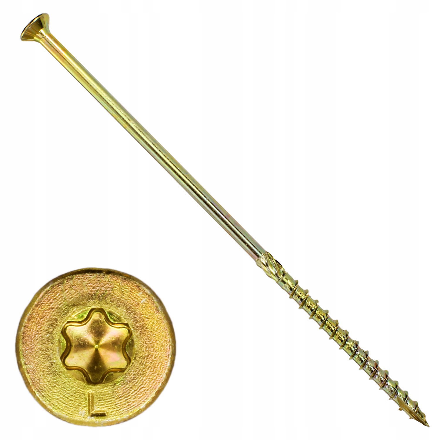 

Wkręty Ciesielskie 6x160 Torx do drewna 100szt