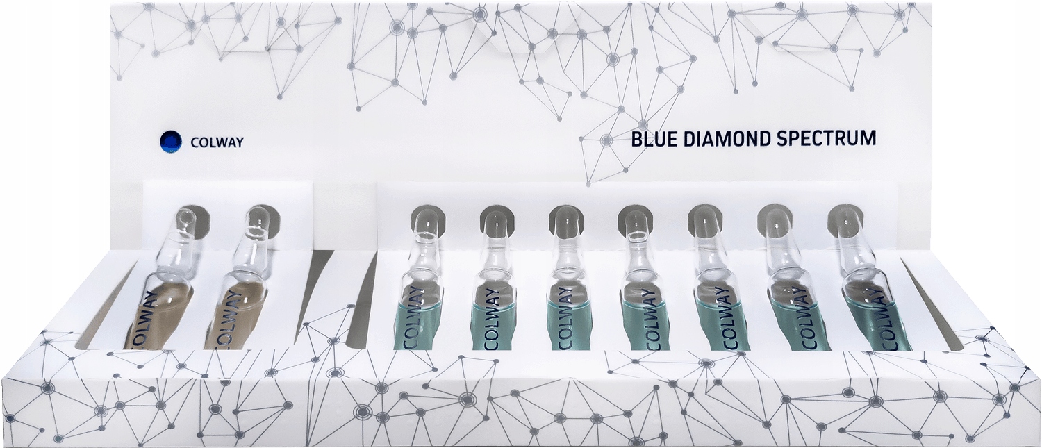 BLUE DIAMOND SPECTRUM KOLAGEN ODNOWA COLWAY 9x2ml Marka Colway