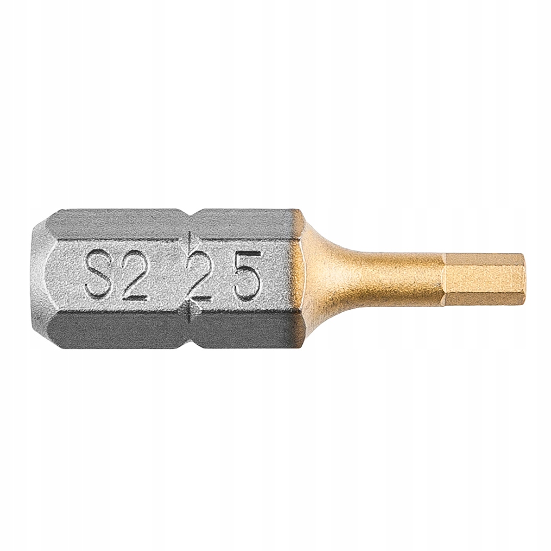 Końcówki wkrętakowe Hex 2.5 25 mm Zestaw Bitów 2 szt. Bity Graphite 57H966