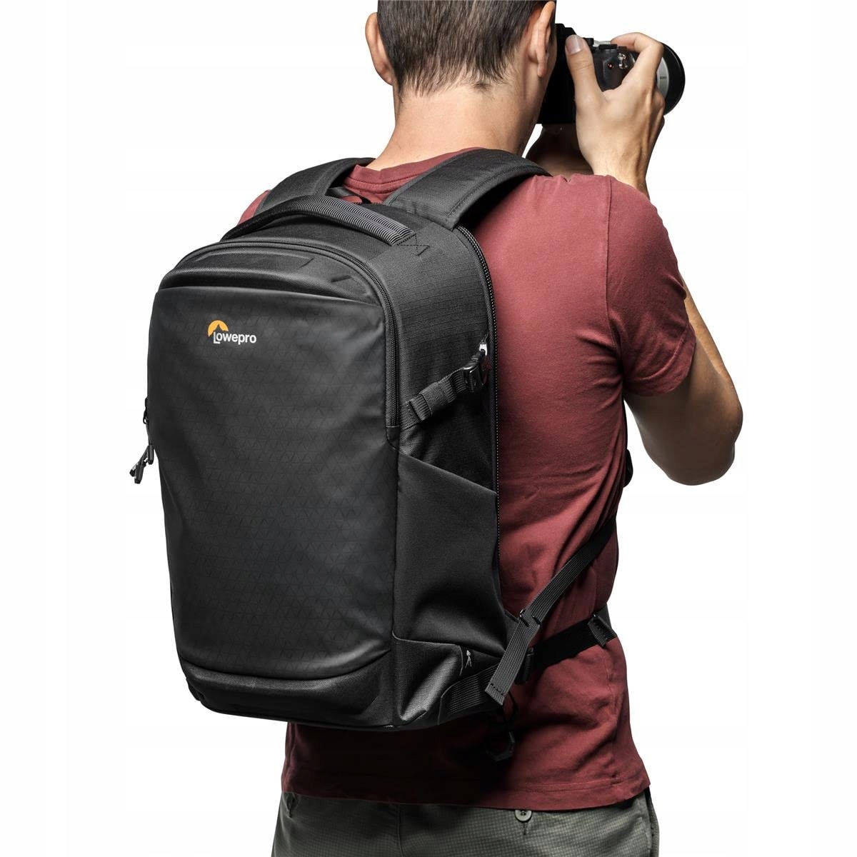 LOWEPRO Flipside Plecak Na Aparat DSLR I Bezlusterkowy Czarny Regulowany — miniatura 2