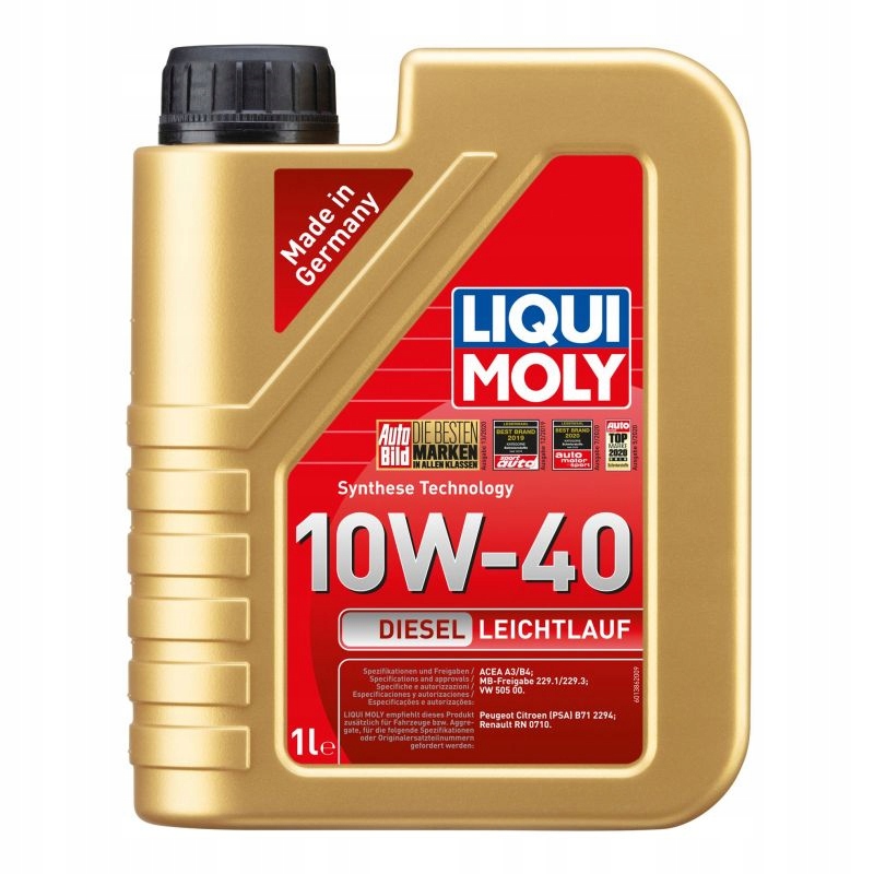 

Liqui Moly Diesel Leichtlauf 10W40 21314 1L