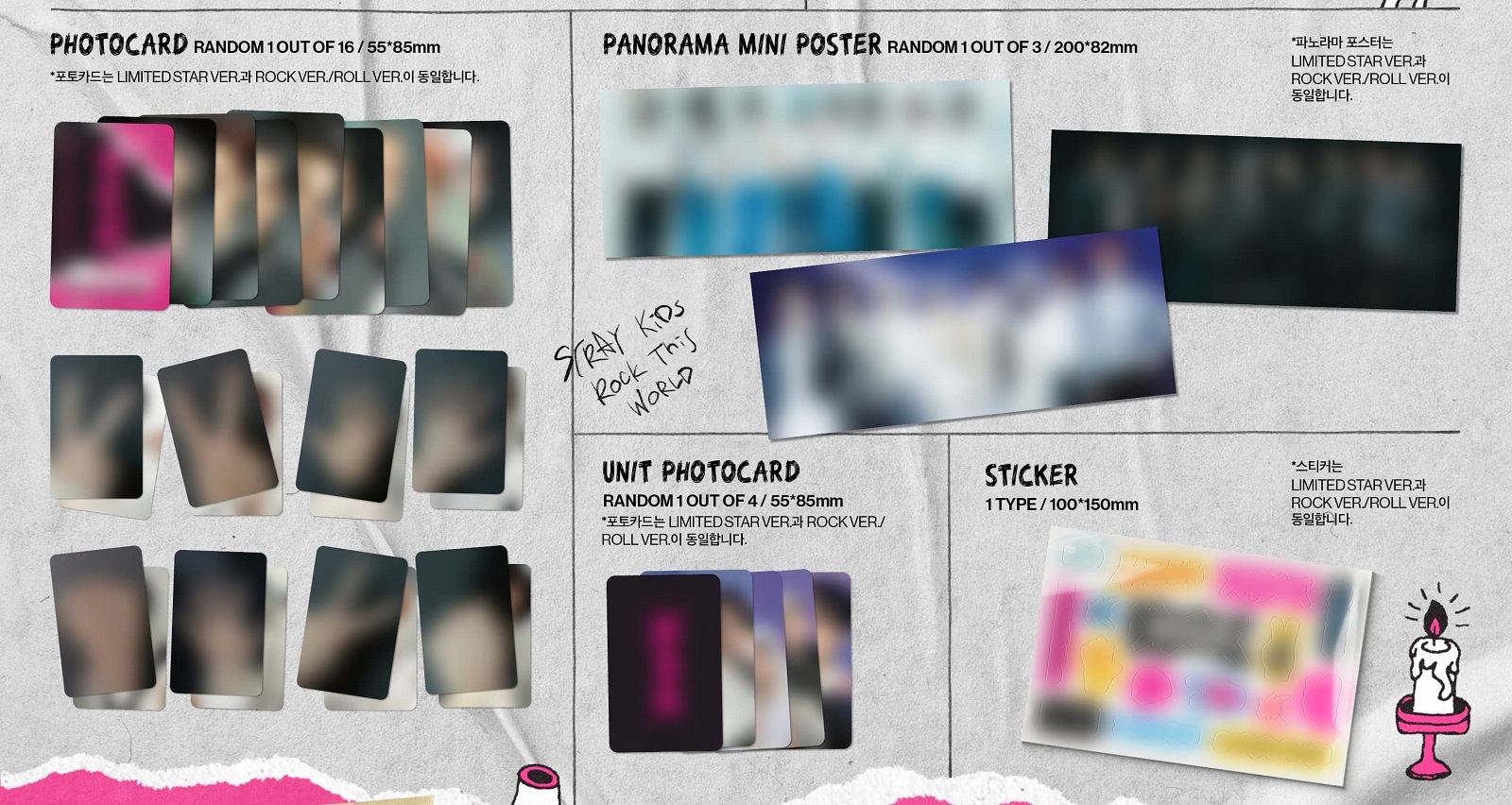 {{{ STRAY KIDS - ROCK-STAR - STANDARD ROLL VERSION Wytwórnia inna