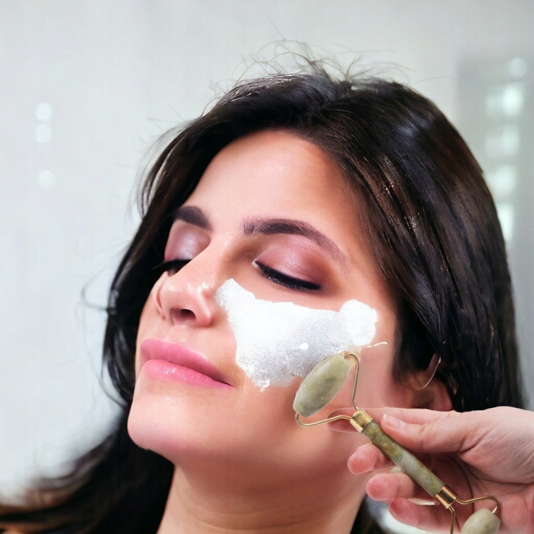 MASAŻER DO TWARZY Z JADEITU ROLLER WAŁEK JADEITOWY Kod producenta #6076