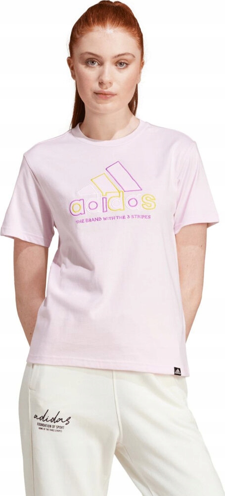 Tričko Adidas Xpress Logo Růžové IY3413 vel. Xs