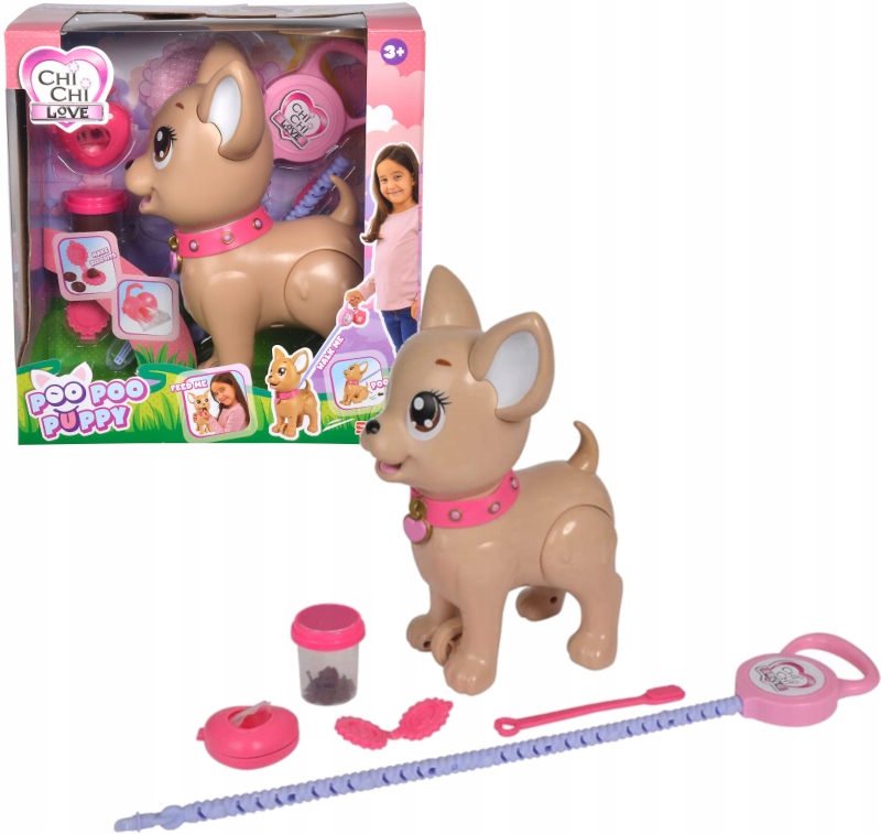 

Chi Chi Love Poo Poo Puppy Piesek Robi Kupkę 3+