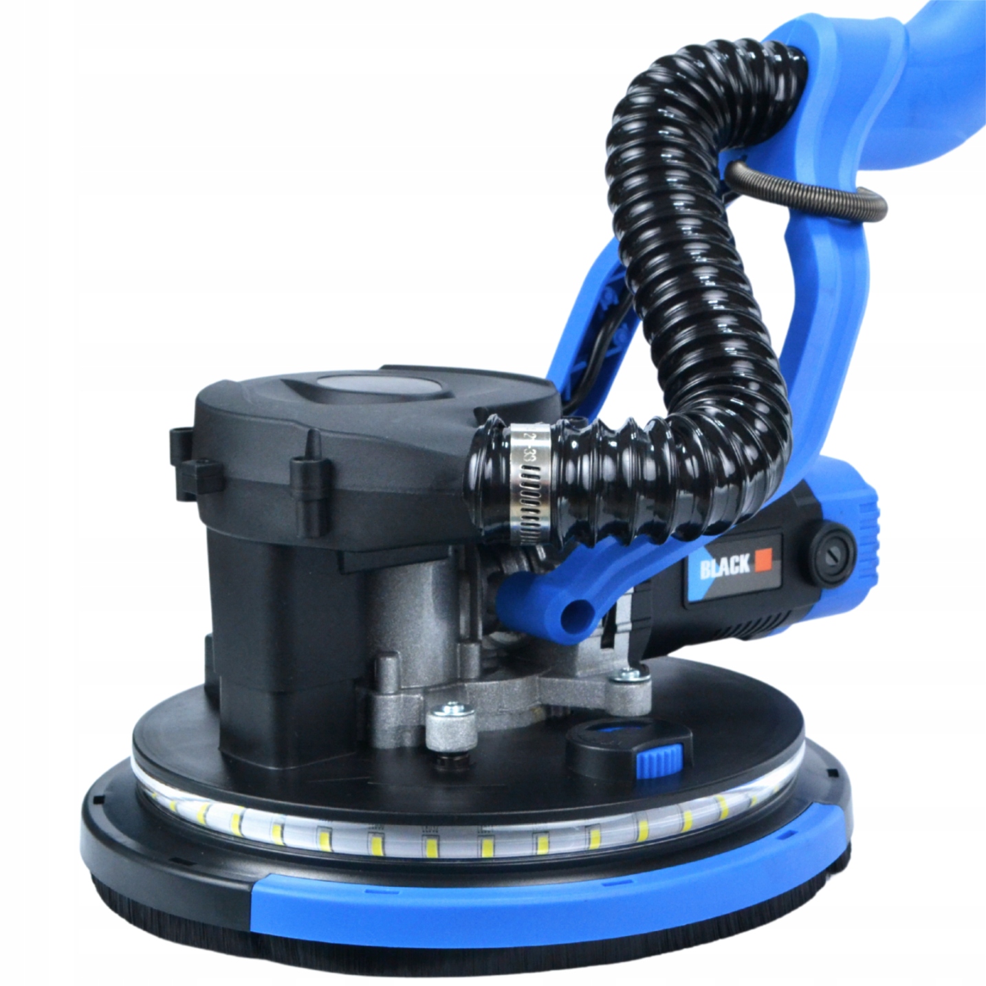 SZLIFIERKA ŻYRAFA DO GIPSU GŁADZI BEZPYŁOWA SAMOZASYSAJĄCA + LED 360 BLACK Marka Black