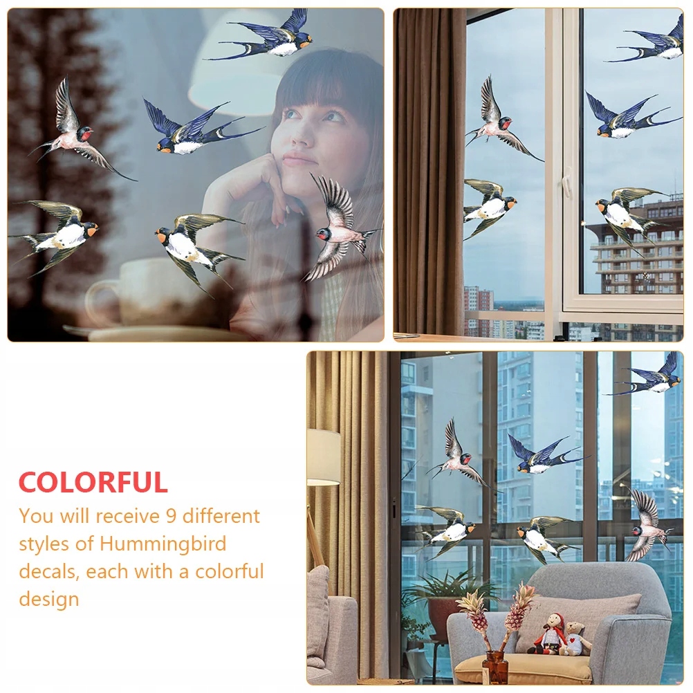 Birds Collision Warning Window Stickers 12 pcs Kod producenta 20154126