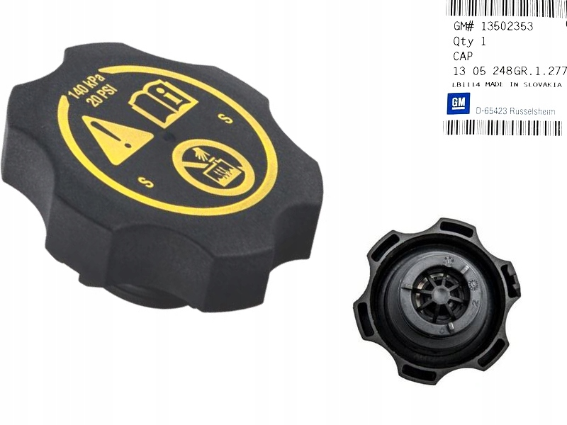 KOREK ZBIORNICZKA PŁYNU ASTRA INSIGNIA CORSA MOKKA