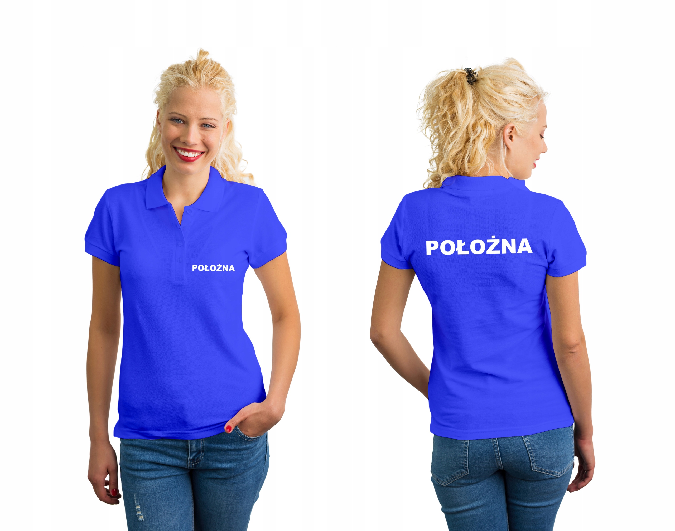Polo POŁOŻNA niebieska M