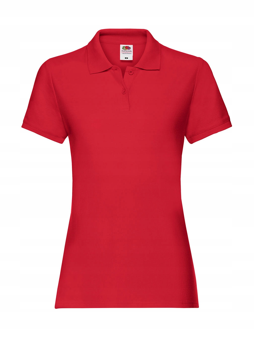

Fruit - Slim Damska koszulka polo Premium red Xs