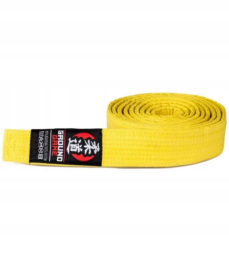 Pas Judo żółty 300 cm Ground Game
