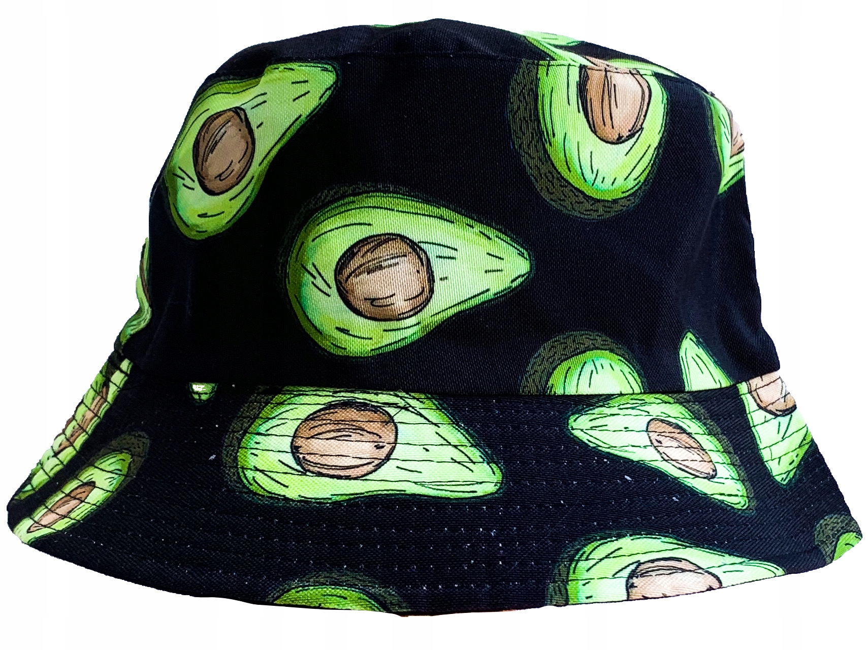 

Czapka letnia bucket hat kapelusik w owoce awokado