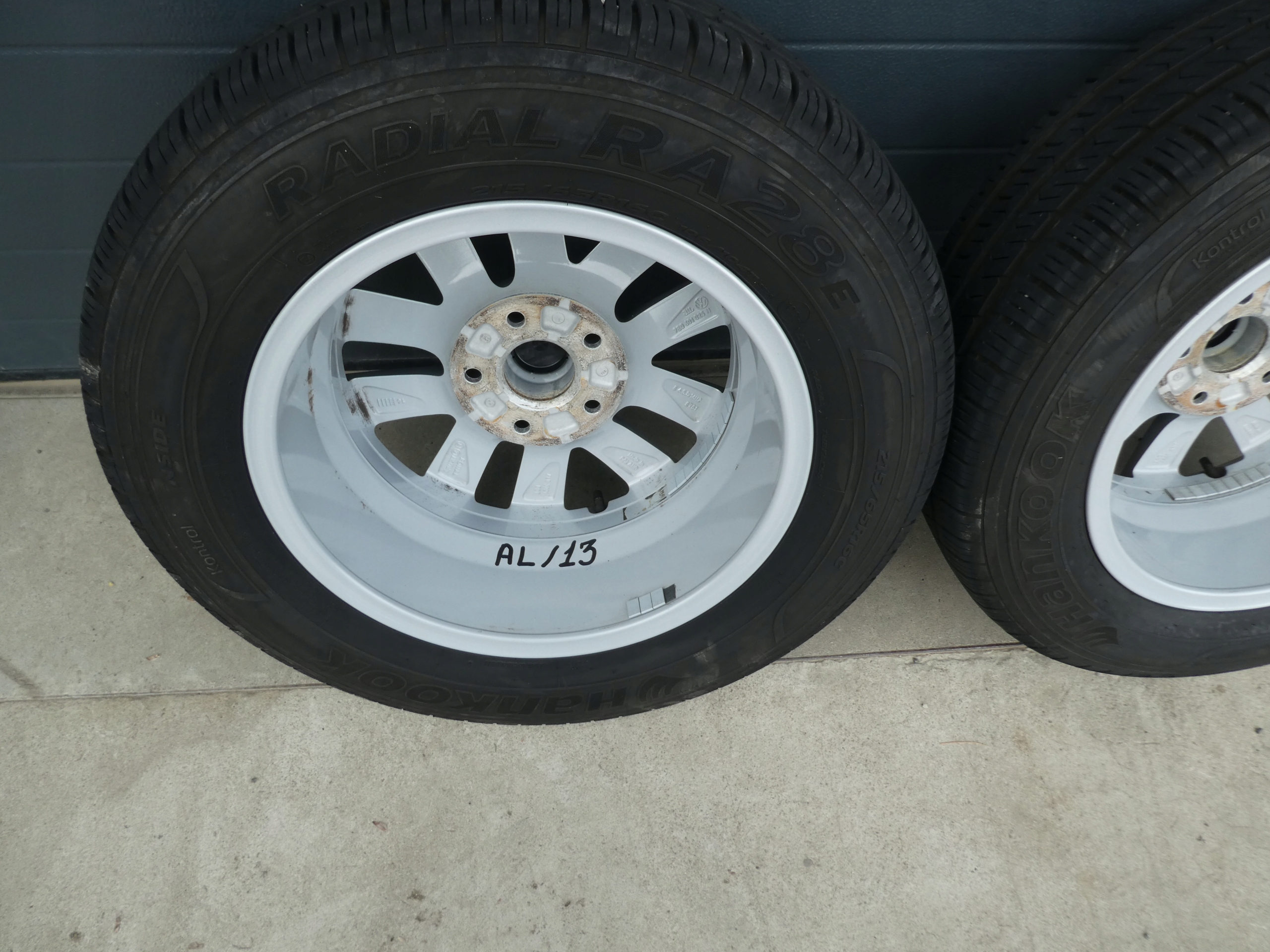 discs aluminium disc VW T6 R16 7E0601025N