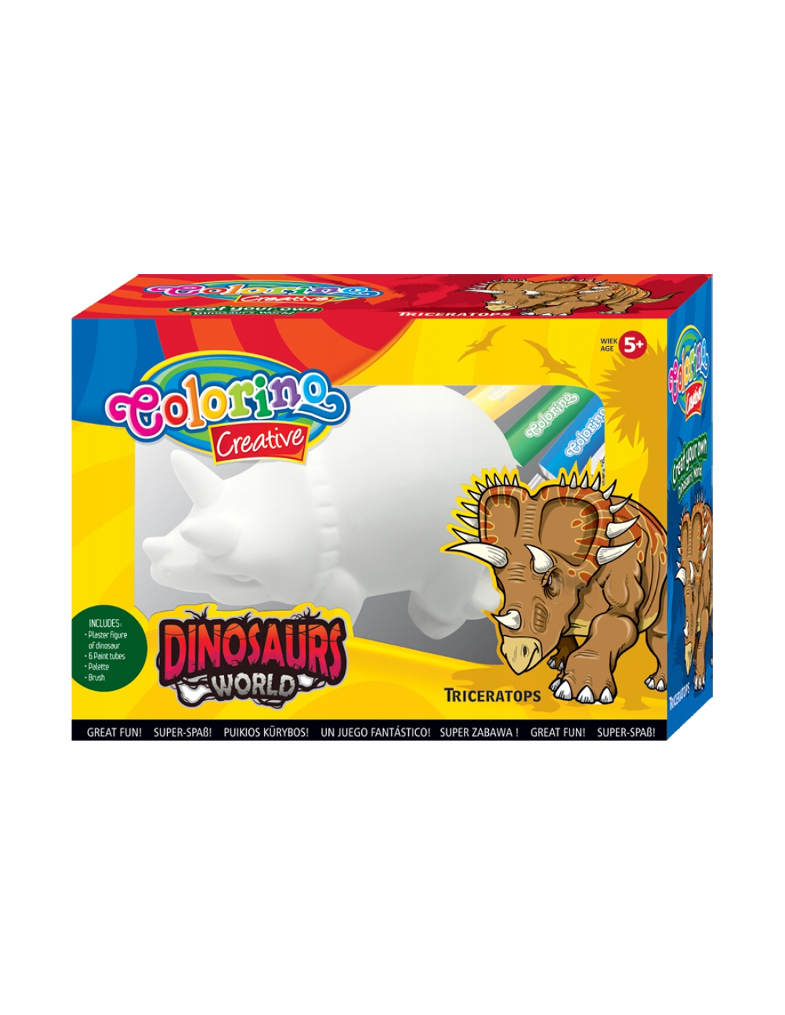 

Colorino Zestaw Do Malowania Triceratops 891374