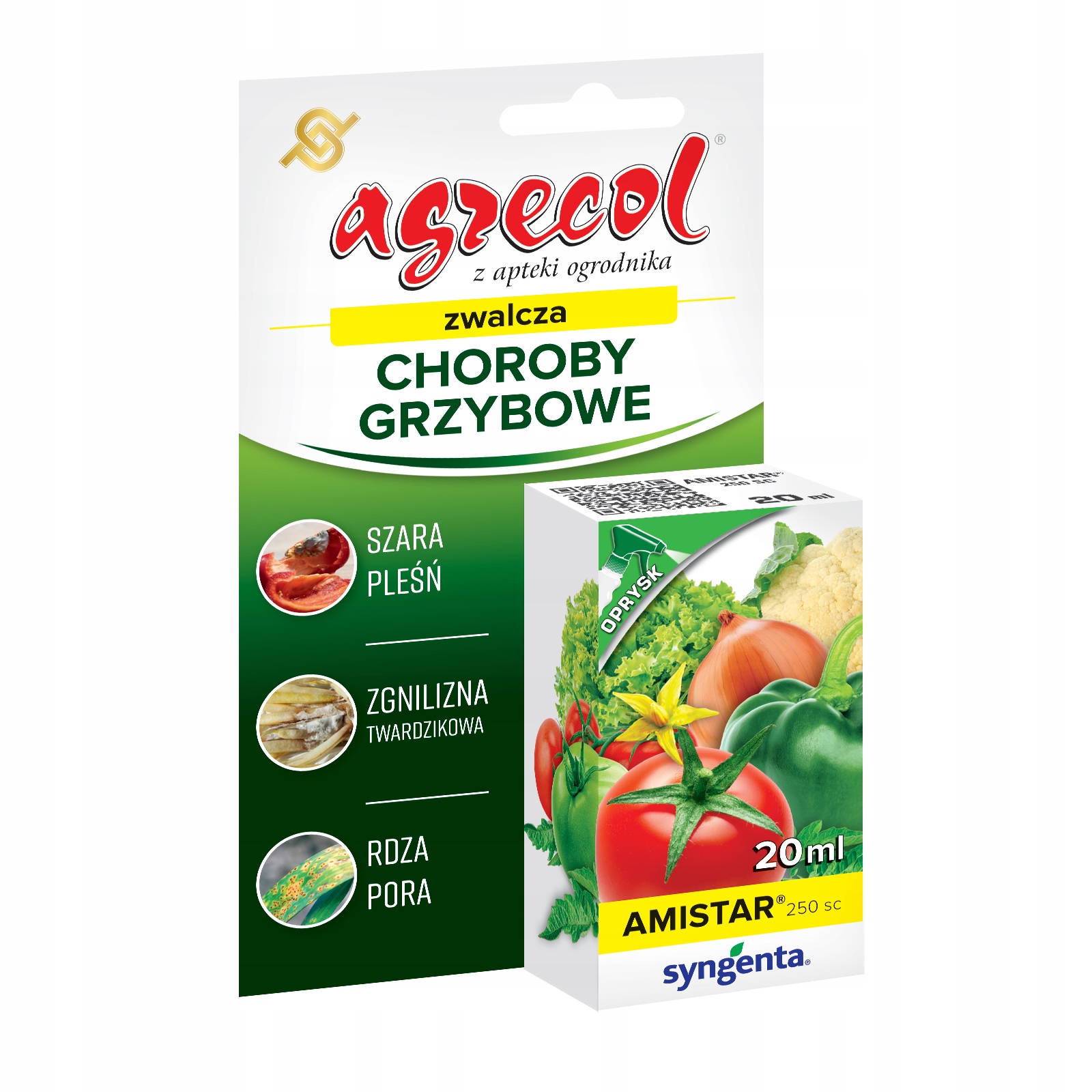 

Zwalcza choroby grzybowe pleśń Amistar 250 Sc 20ml