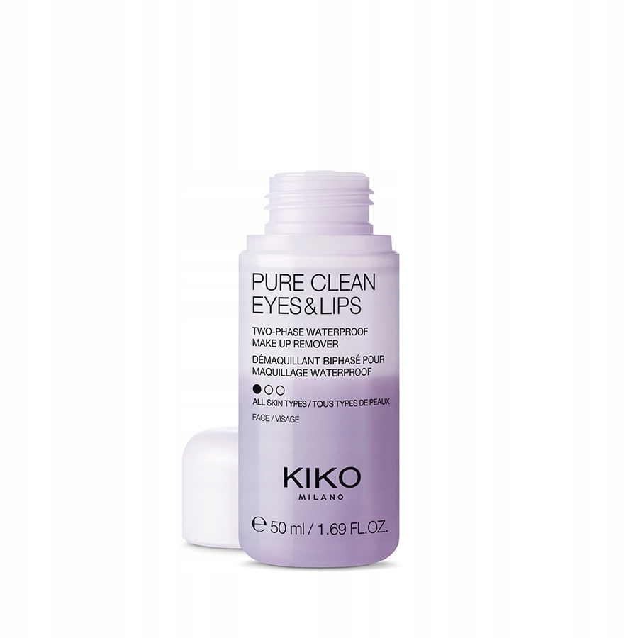 

Kiko Pure Clean Mini dwufazowy płyn demakijażu