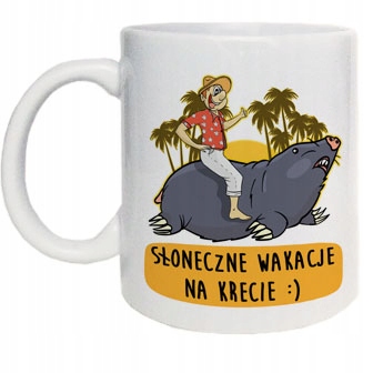 

Zabawny kubek słoneczne wakacje na krecie
