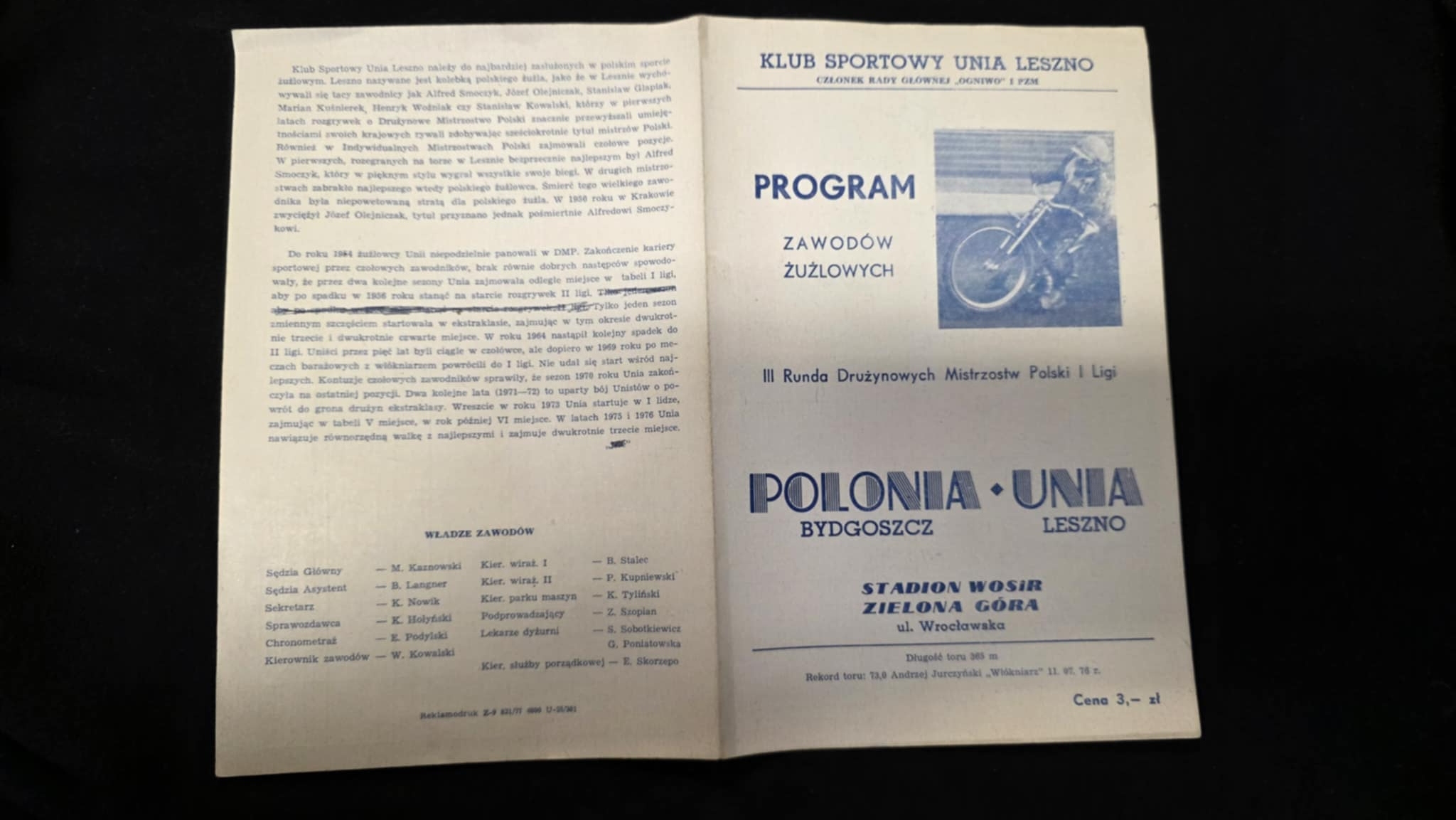 III RUNDA DMP POLONIA BYDGOSZCZ UNIA LESZNO