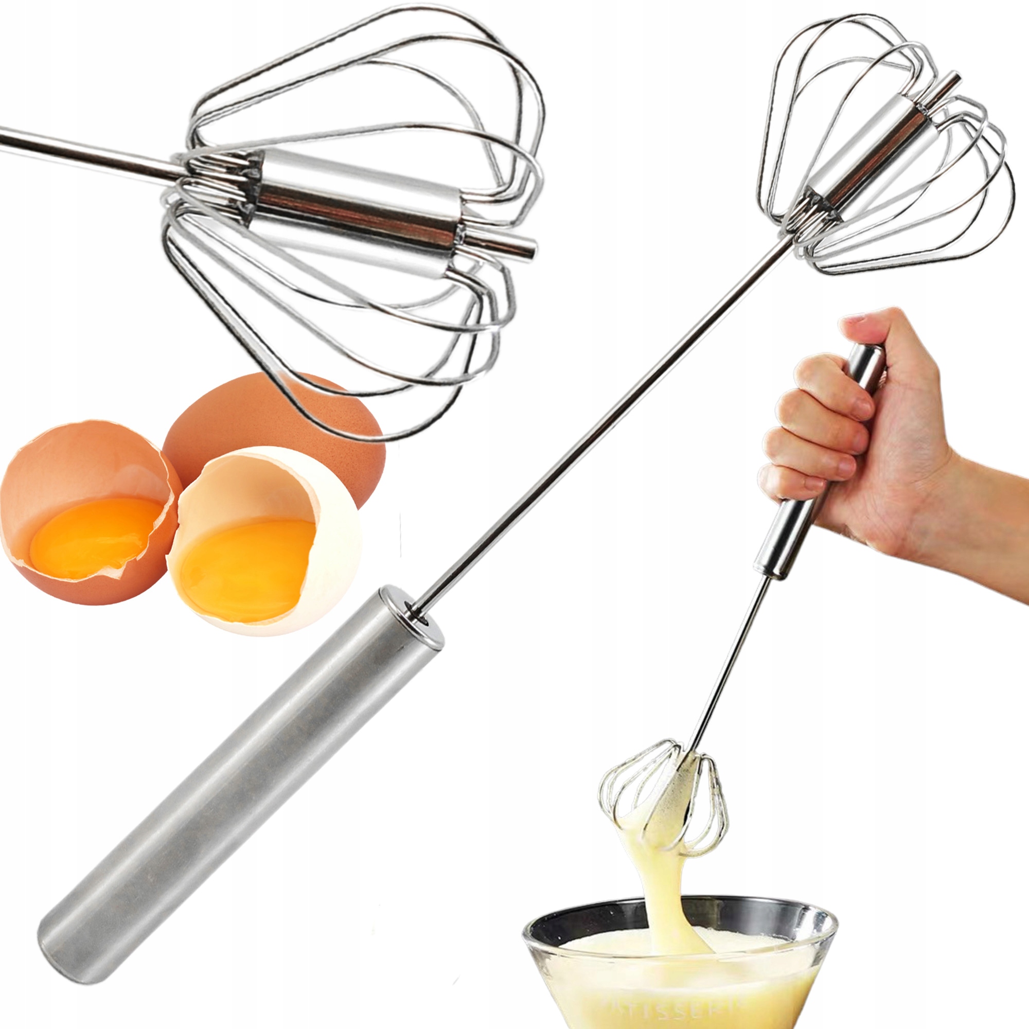 

Trzepaczka Ubijaczka Obrotowa Do Piany Do Jajek