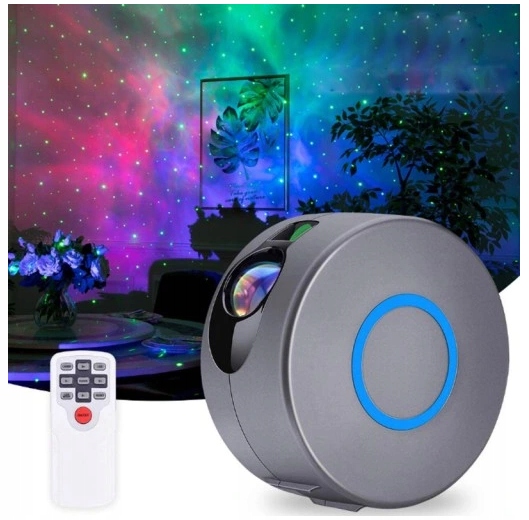 LED PROJEKTOR GWIAZD RZUTNIK LAMPKA NIEBO KOSMOS Stan opakowania oryginalne