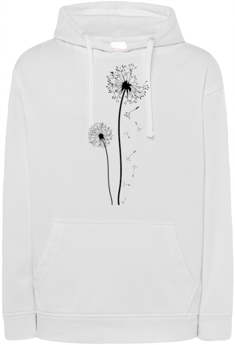 Mikina s potiskem Pampeliška Dmychadla vel. M