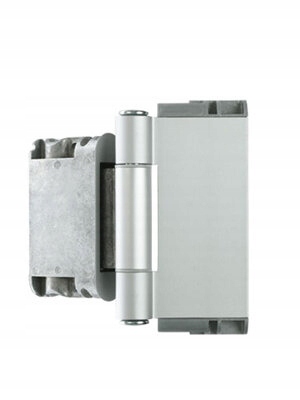 Sfs intec Easy 3D závesy na drevené dvere 3 kusy strieborné F1